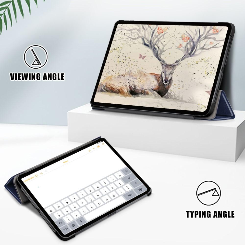 Étui Tri-Fold Apple iPad Air 10.9 4th Gen (2020), Bleu