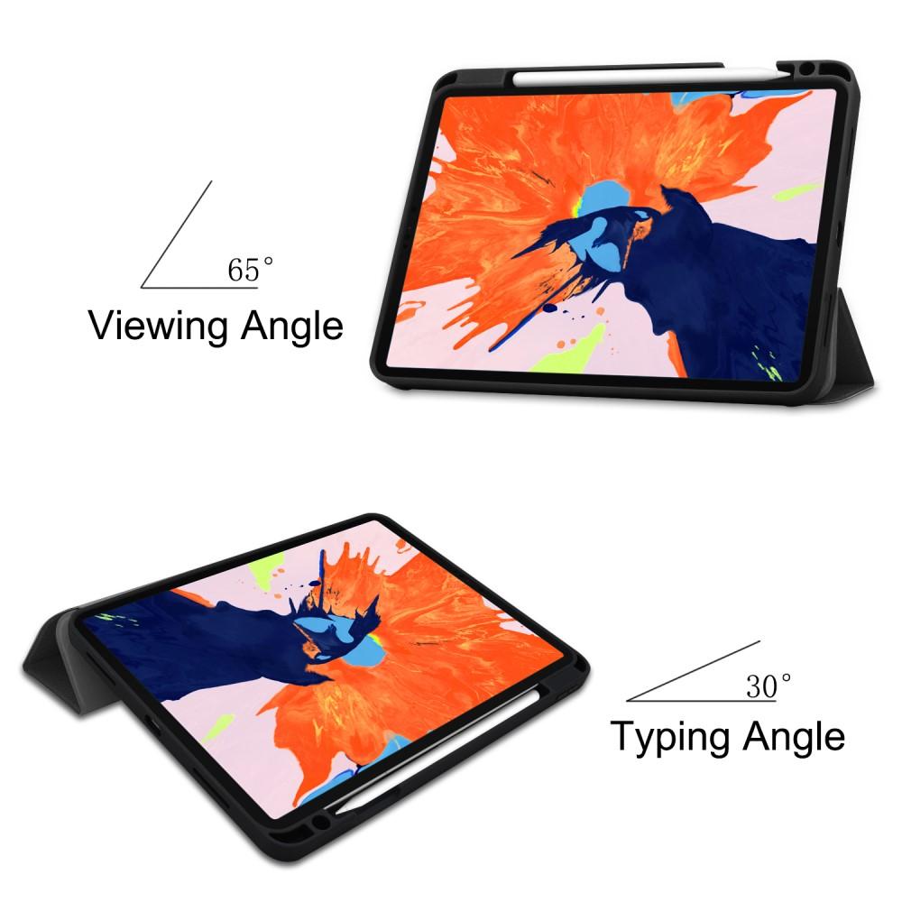 Étui Tri-Fold avec porte-stylo iPad Pro 12.9 3rd Gen (2018), noir
