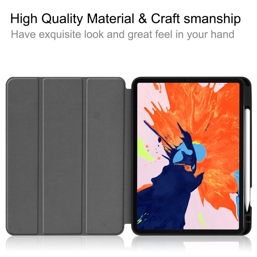 Étui Tri-Fold avec porte-stylo iPad Pro 12.9 3rd Gen (2018), noir