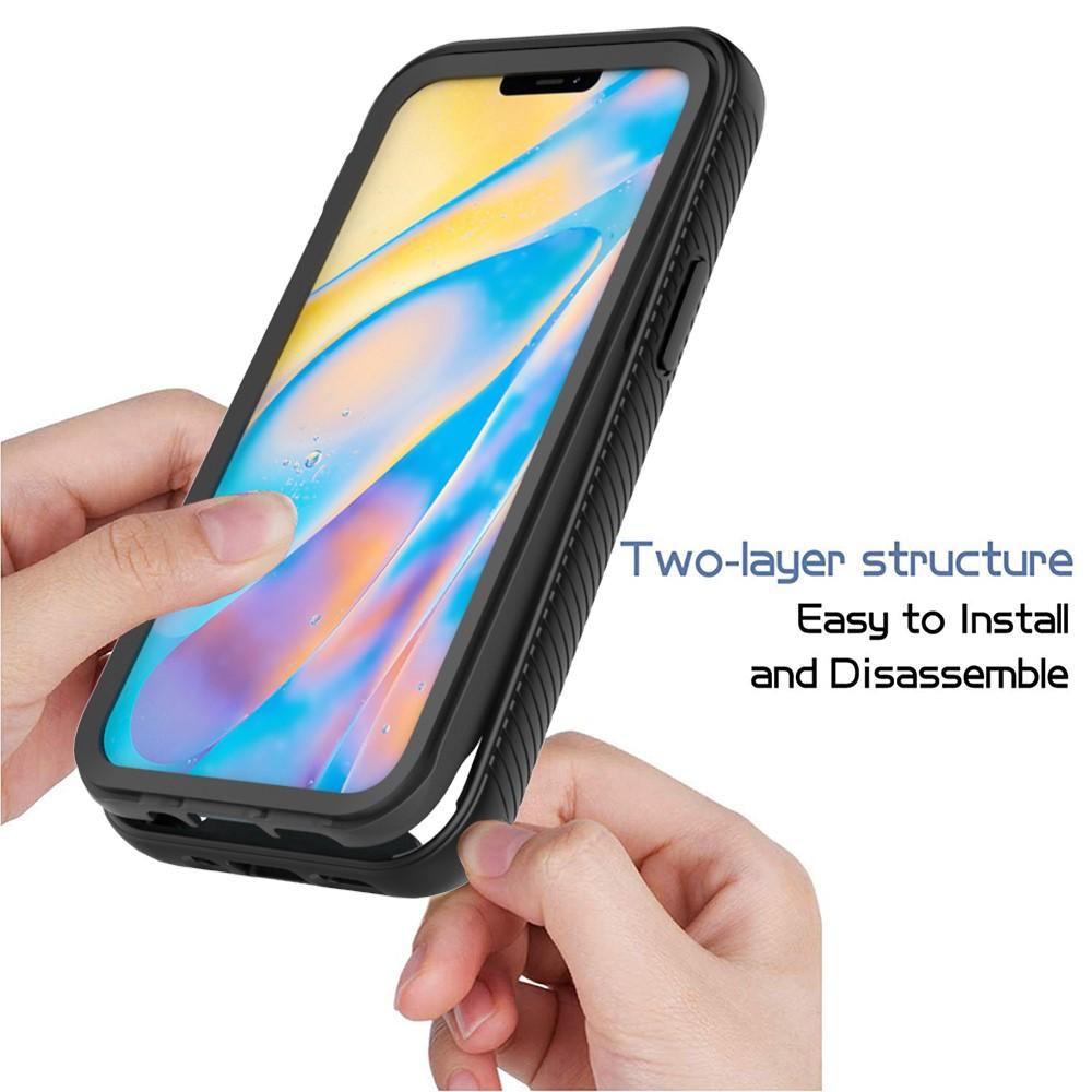 Coque de couverture complète iPhone 12 Mini, Noir