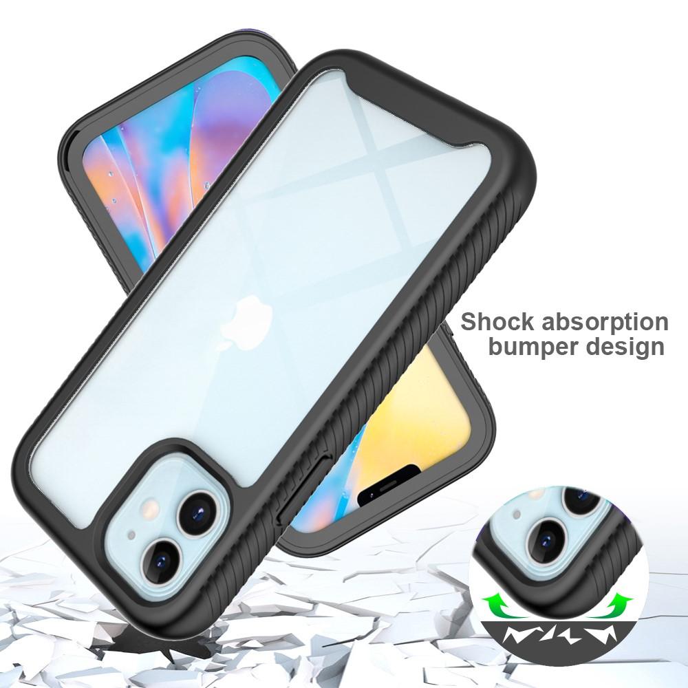 Coque de couverture complète iPhone 12 Mini, Noir