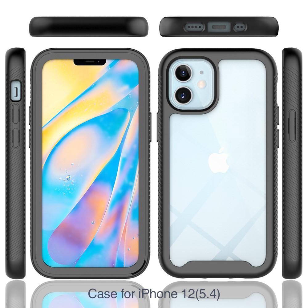 Coque de couverture complète iPhone 12 Mini, Noir