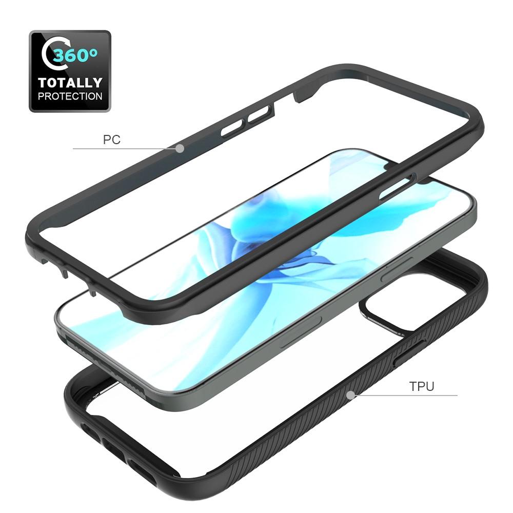 Coque de couverture complète iPhone 12 Pro Max, Noir