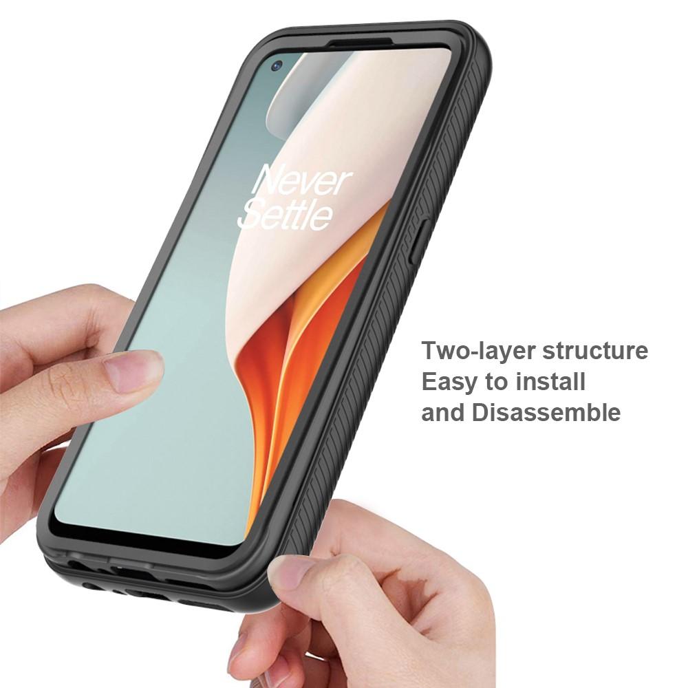 Coque de couverture complète  OnePlus Nord N100, Noir
