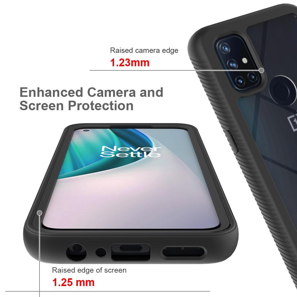 Coque de couverture complète  OnePlus Nord N10 5G, Noir