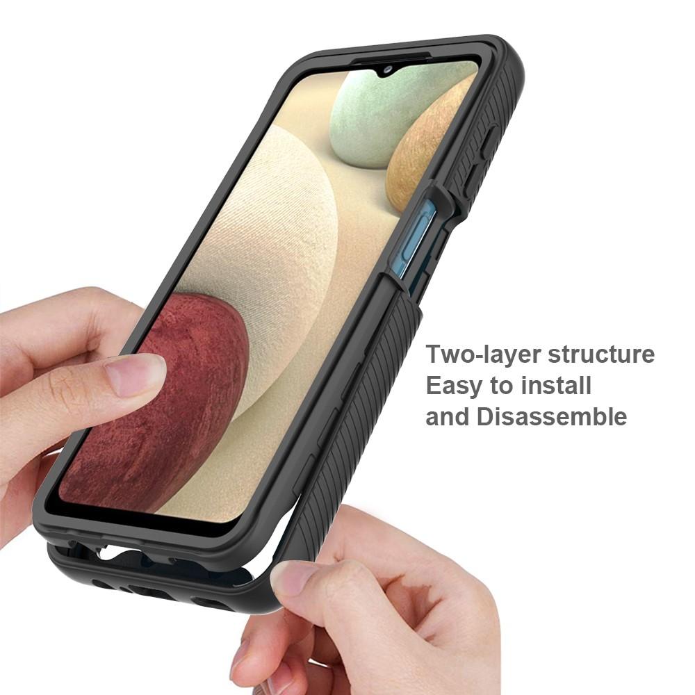 Coque de couverture complète Samsung Galaxy A12 5G, Noir