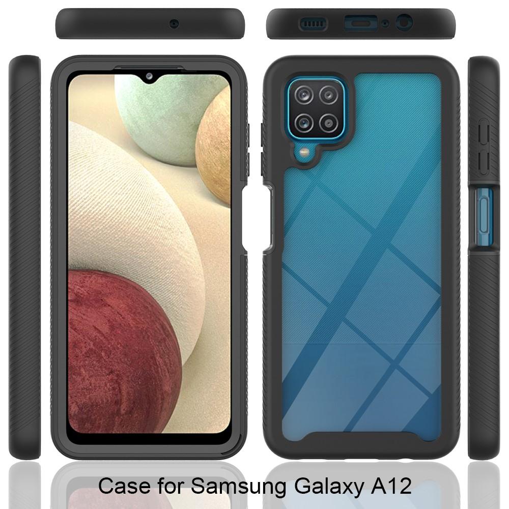 Coque de couverture complète Samsung Galaxy A12 5G, Noir