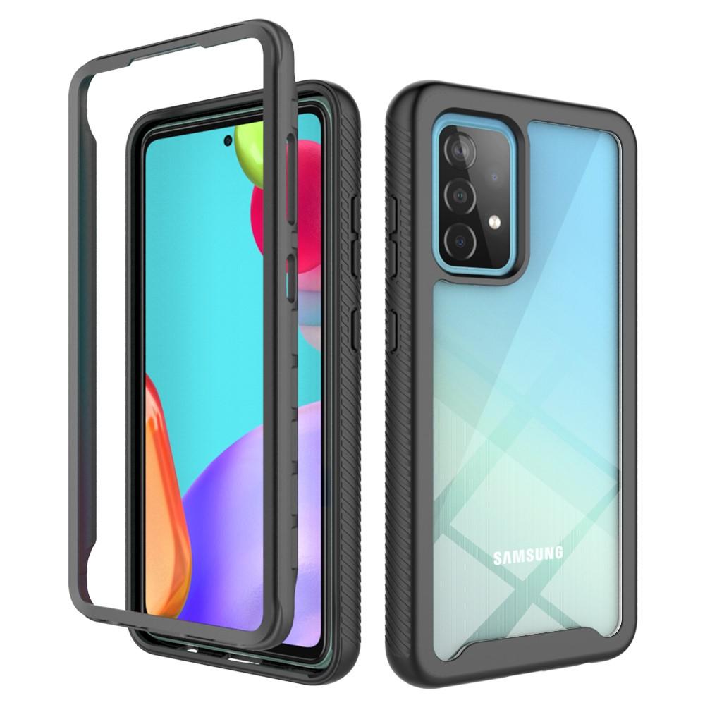 Coque de couverture complète Samsung Galaxy A52 5G, Noir