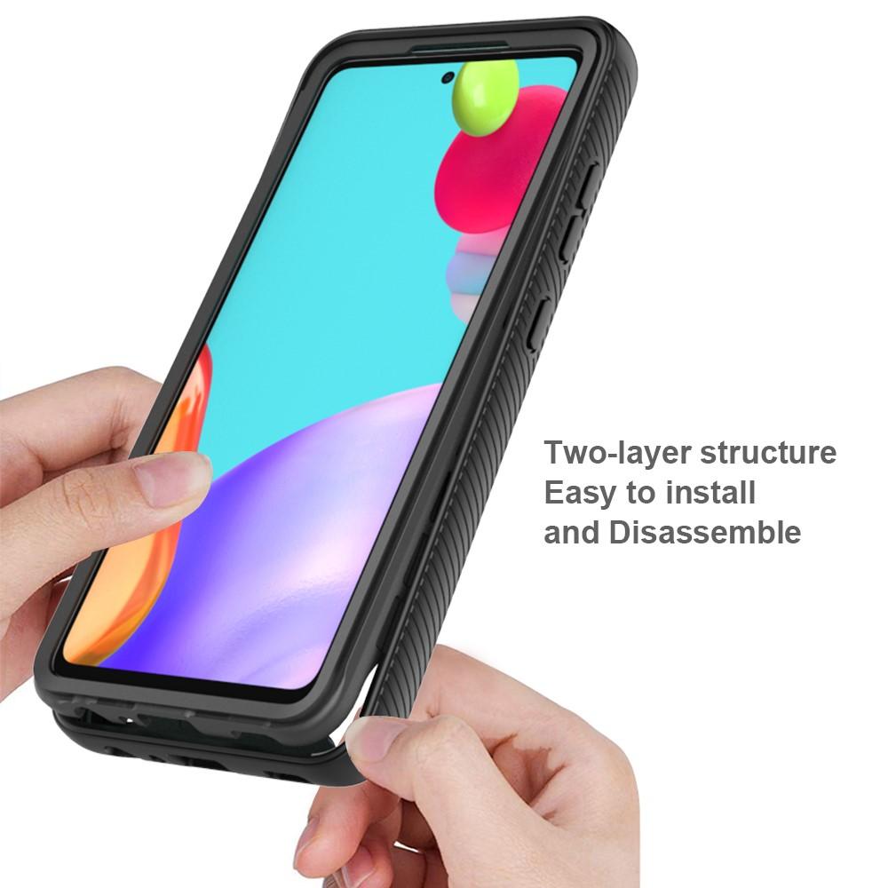 Coque de couverture complète Samsung Galaxy A52 5G, Noir