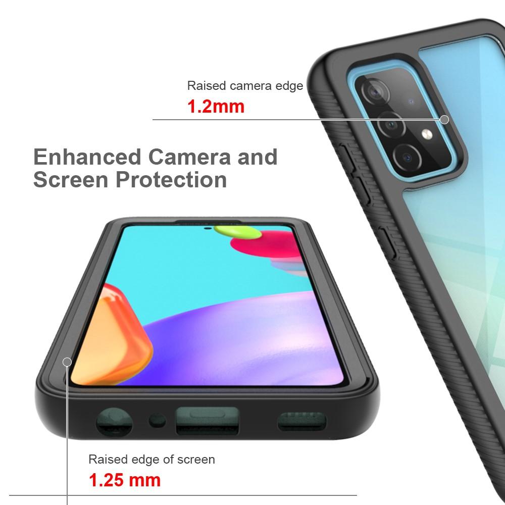 Coque de couverture complète Samsung Galaxy A52 5G, Noir