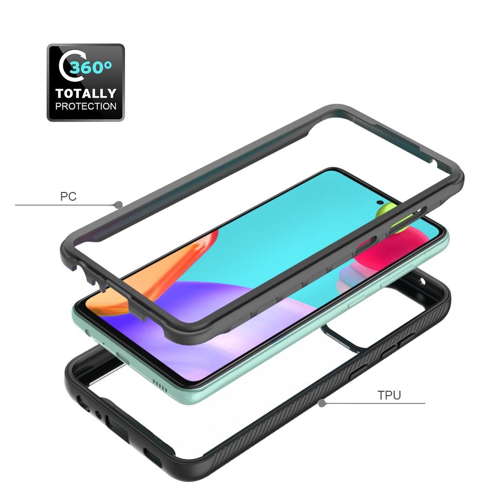 Coque de couverture complète Samsung Galaxy A52 5G, Noir