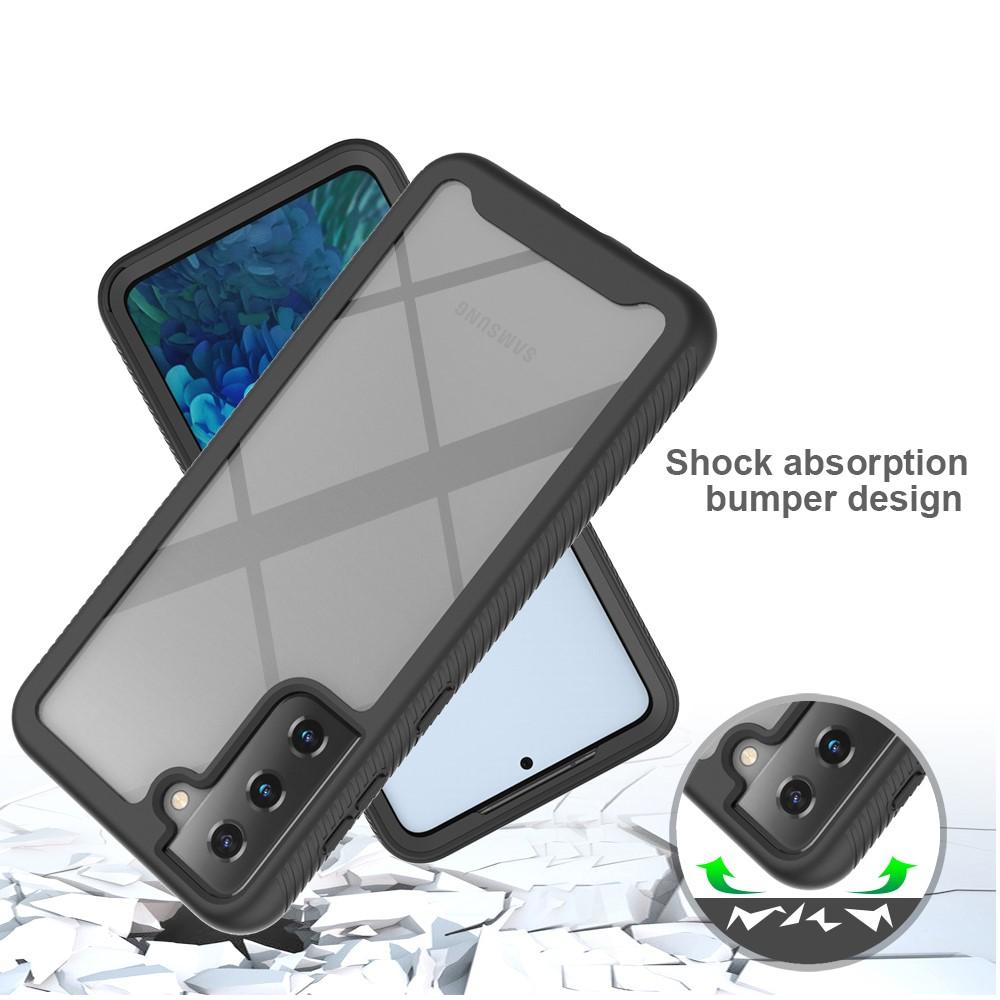Coque de couverture complète Samsung Galaxy S21 Plus, Noir