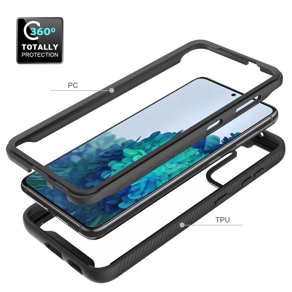 Coque de couverture complète Samsung Galaxy S21, Noir