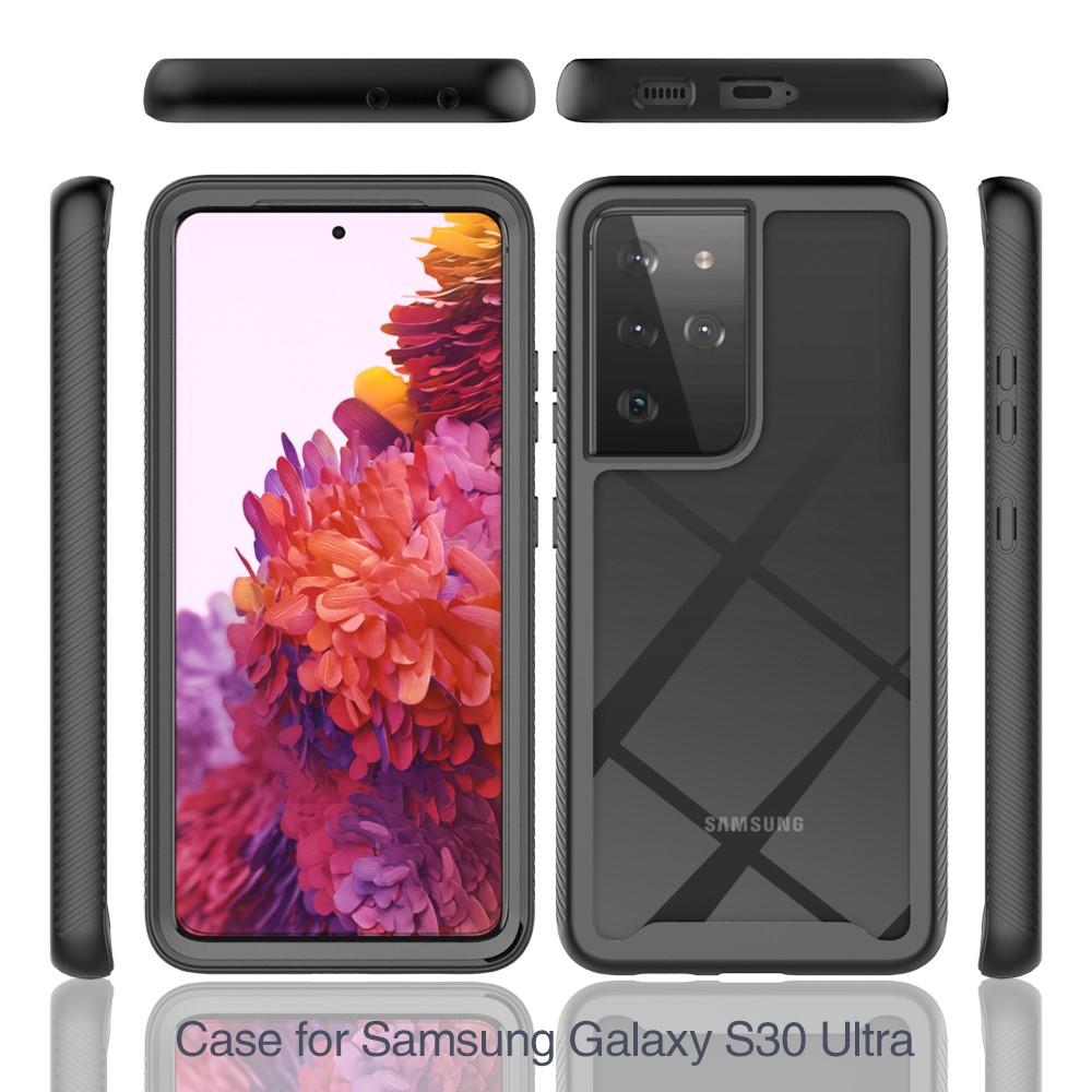 Coque de couverture complète Samsung Galaxy S21 Ultra Noir