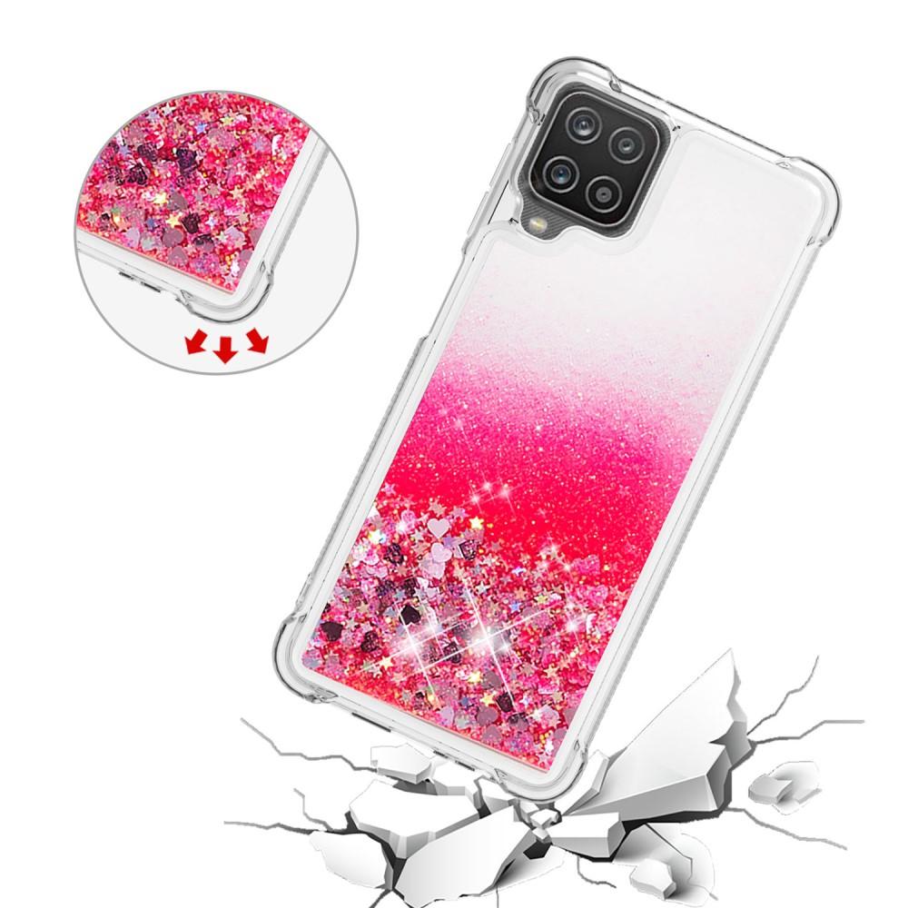 Coque Glitter Powder TPU Samsung Galaxy A12 5G Rouge