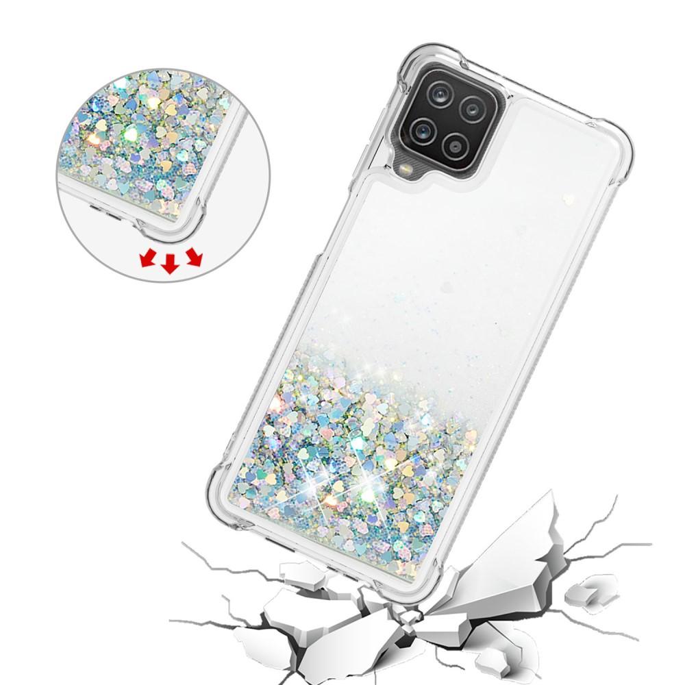 Coque Glitter Powder TPU Samsung Galaxy A12 5G Argent