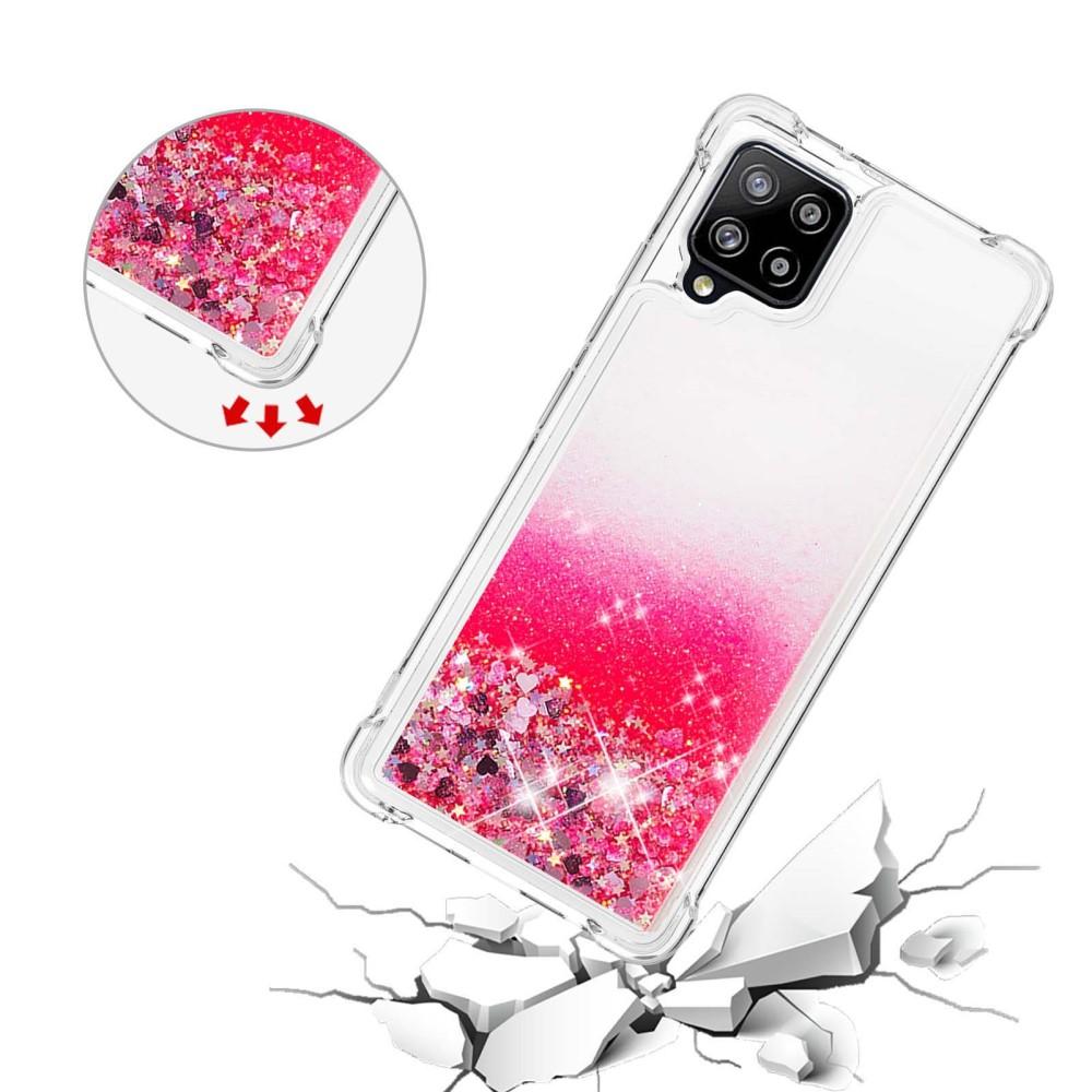 Coque Glitter Powder TPU Samsung Galaxy A42 Rouge