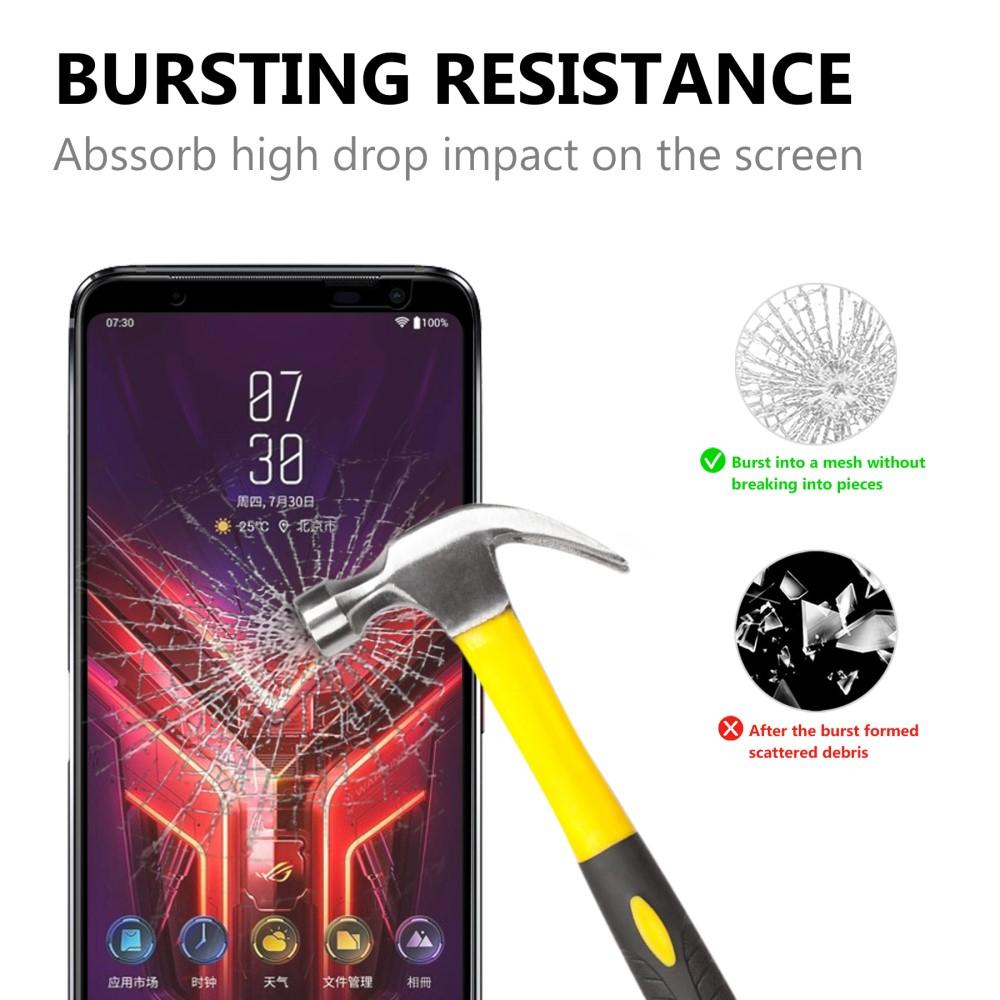 Verre trempé à couverture complète Asus ROG Phone 5 Noir