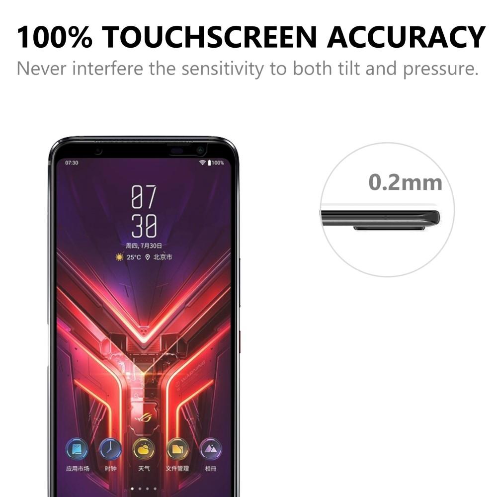 Verre trempé à couverture complète Asus ROG Phone 5 Noir