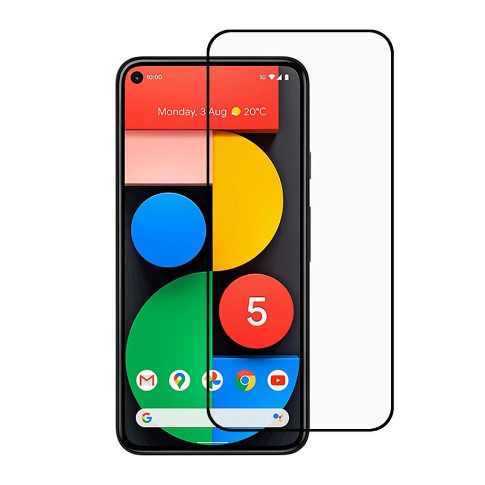 Verre trempé à couverture complète Google Pixel 5a Noir