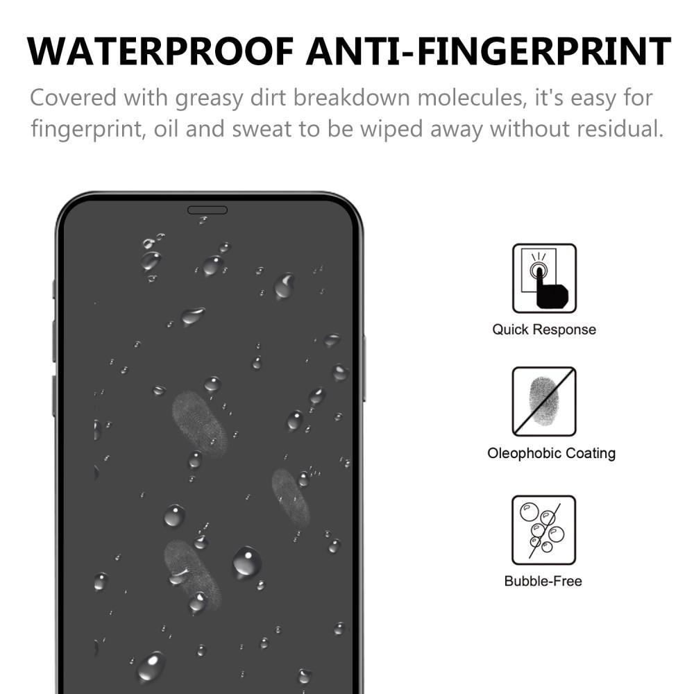 Verre trempé à couverture complète iPhone 12 Pro Max Noir