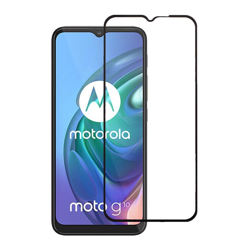 Verre trempé à couverture complète Motorola Moto G10/G20/G30 Noir