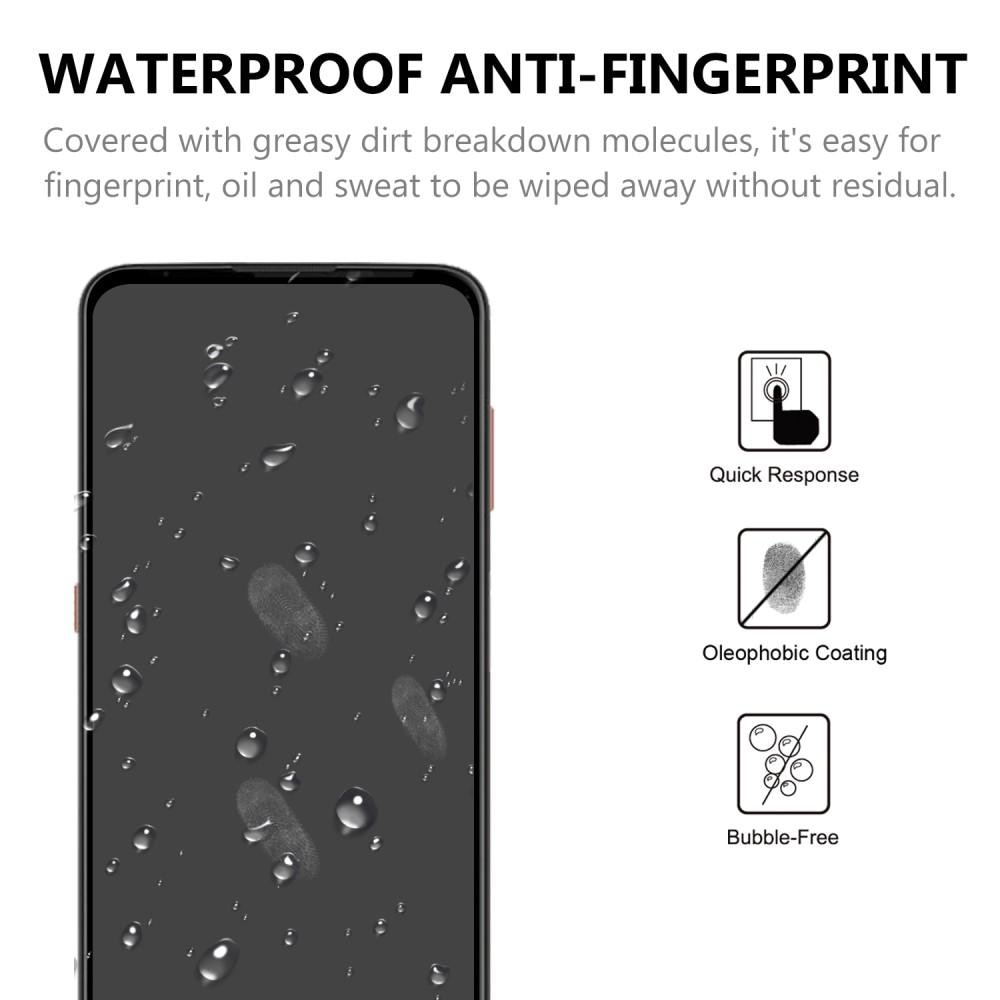Verre trempé à couverture complète Motorola Moto G9 Plus Noir