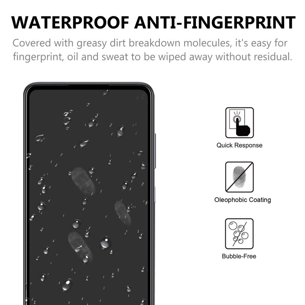 Verre trempé à couverture complète Samsung Galaxy A52/A52s Noir