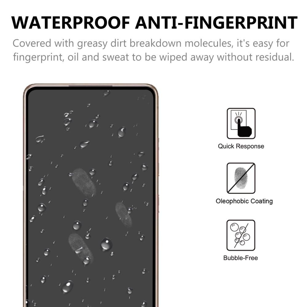 Verre trempé à couverture complète Samsung Galaxy S21 Noir