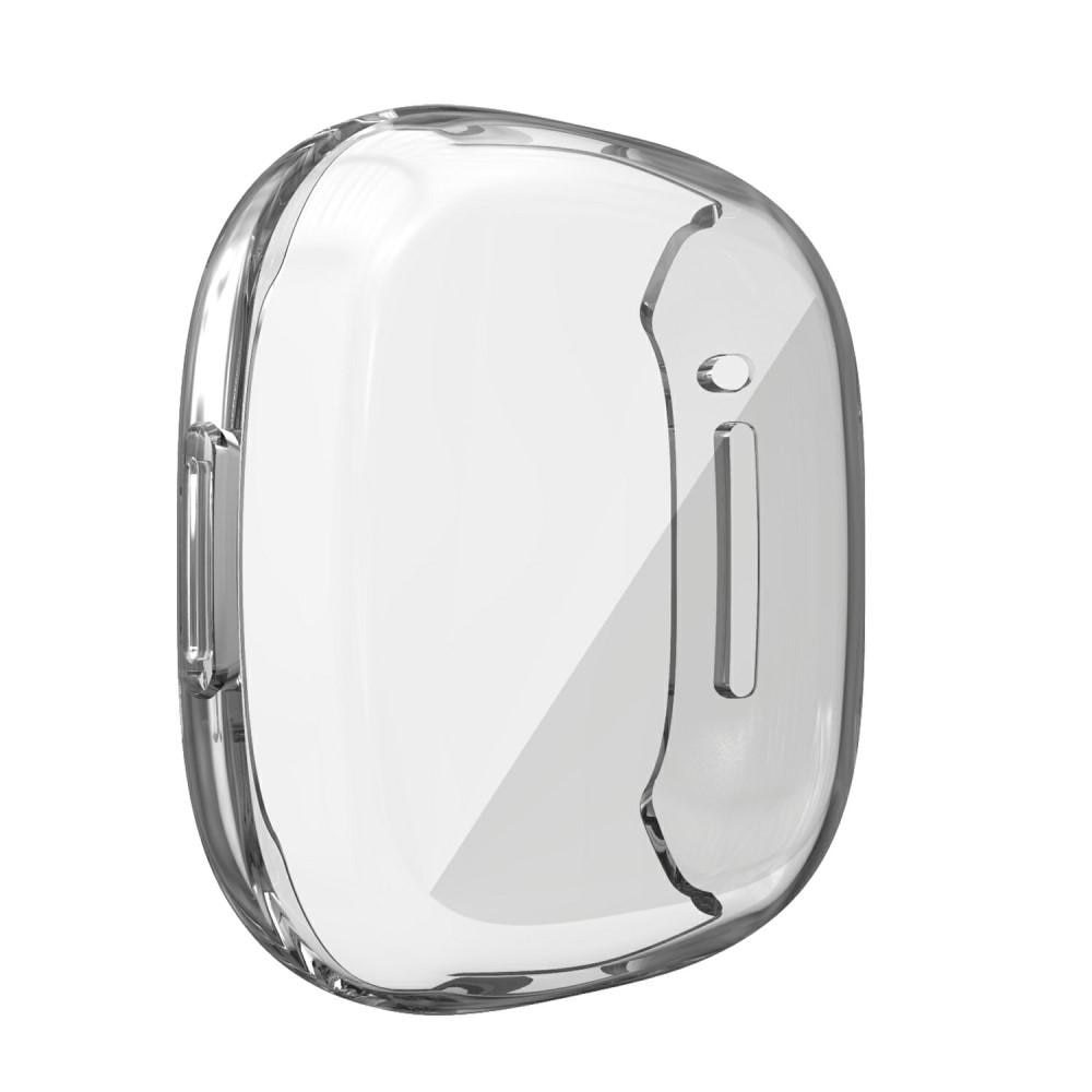 Coque de couverture complète Fitbit Versa 3/Sense Transparent