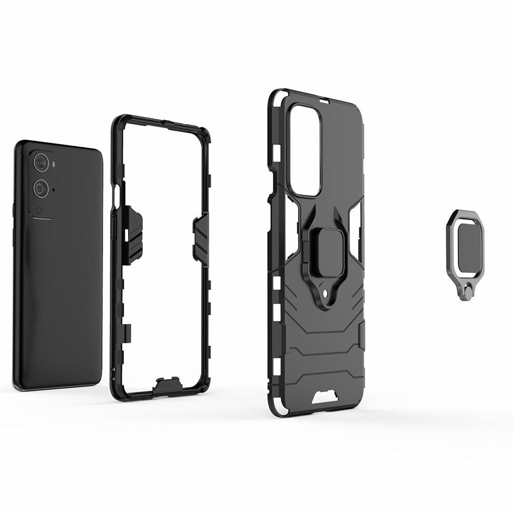 Coque hybride Tech Ring OnePlus 9 Pro Noir