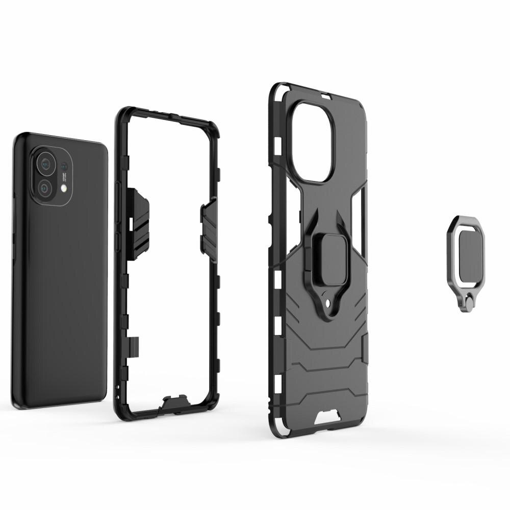 Coque hybride Tech Ring Xiaomi Mi 11 Noir