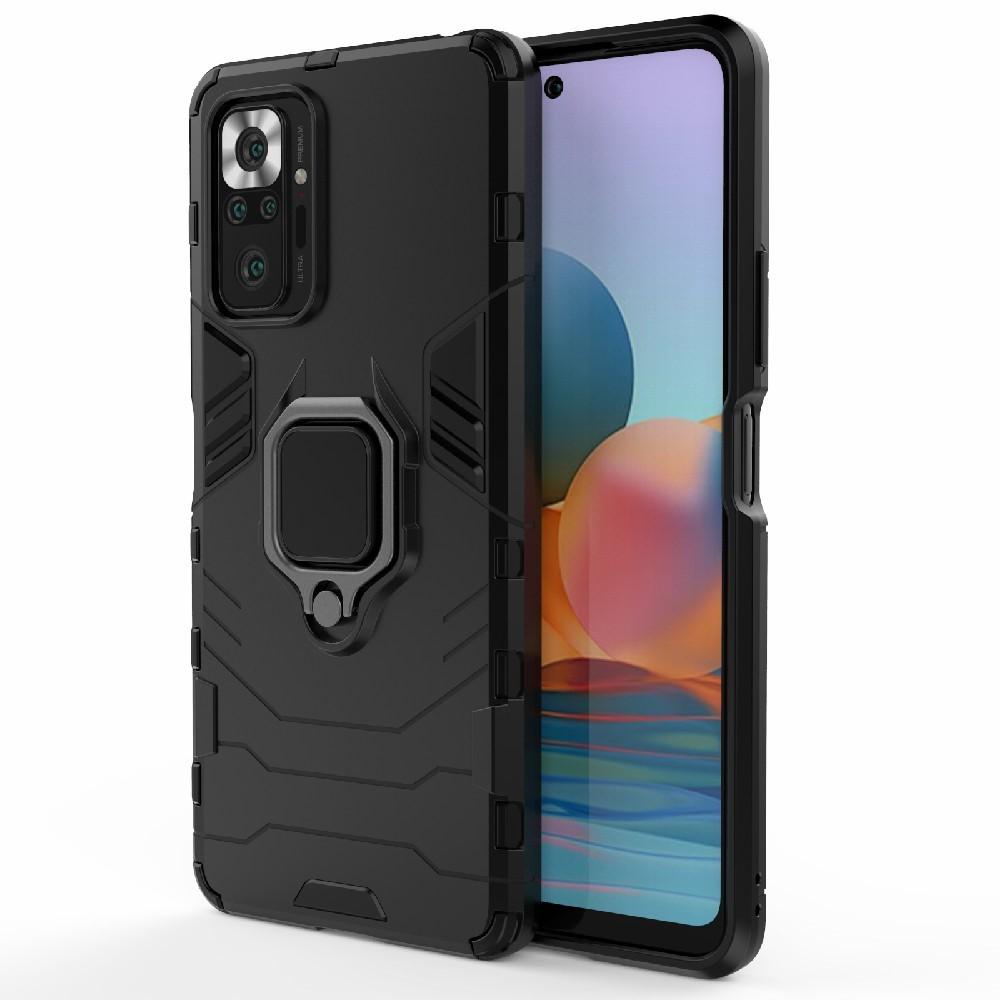 Coque hybride Tech Ring Xiaomi Redmi Note 10 Pro Noir