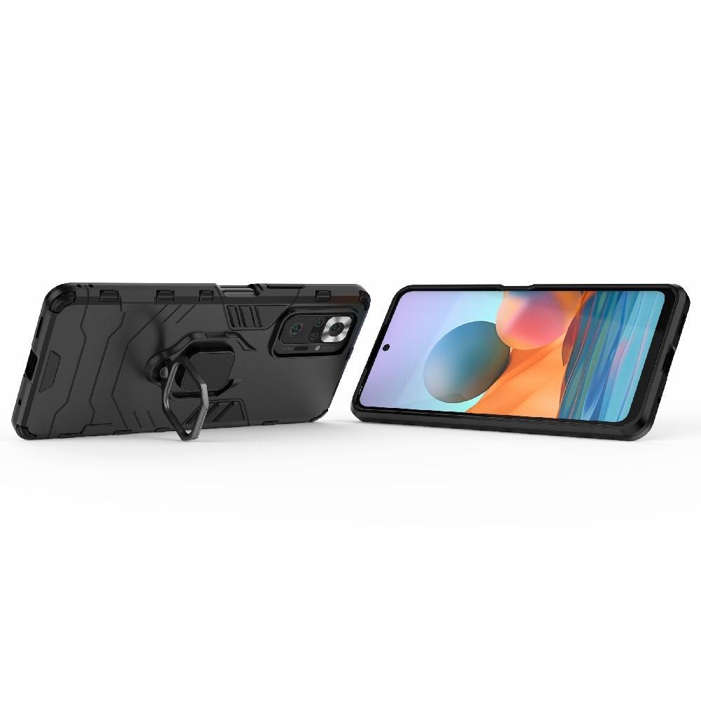 Coque hybride Tech Ring Xiaomi Redmi Note 10 Pro Noir