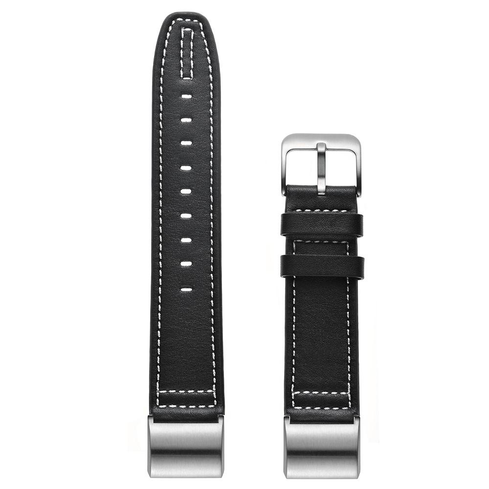 Bracelet en cuir Fitbit Charge 2, Noir