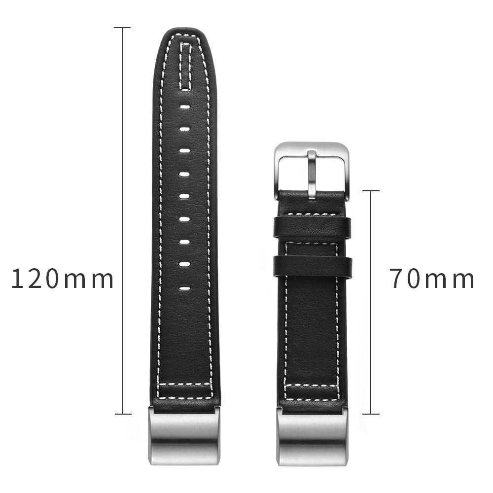 Bracelet en cuir Fitbit Charge 2 Noir