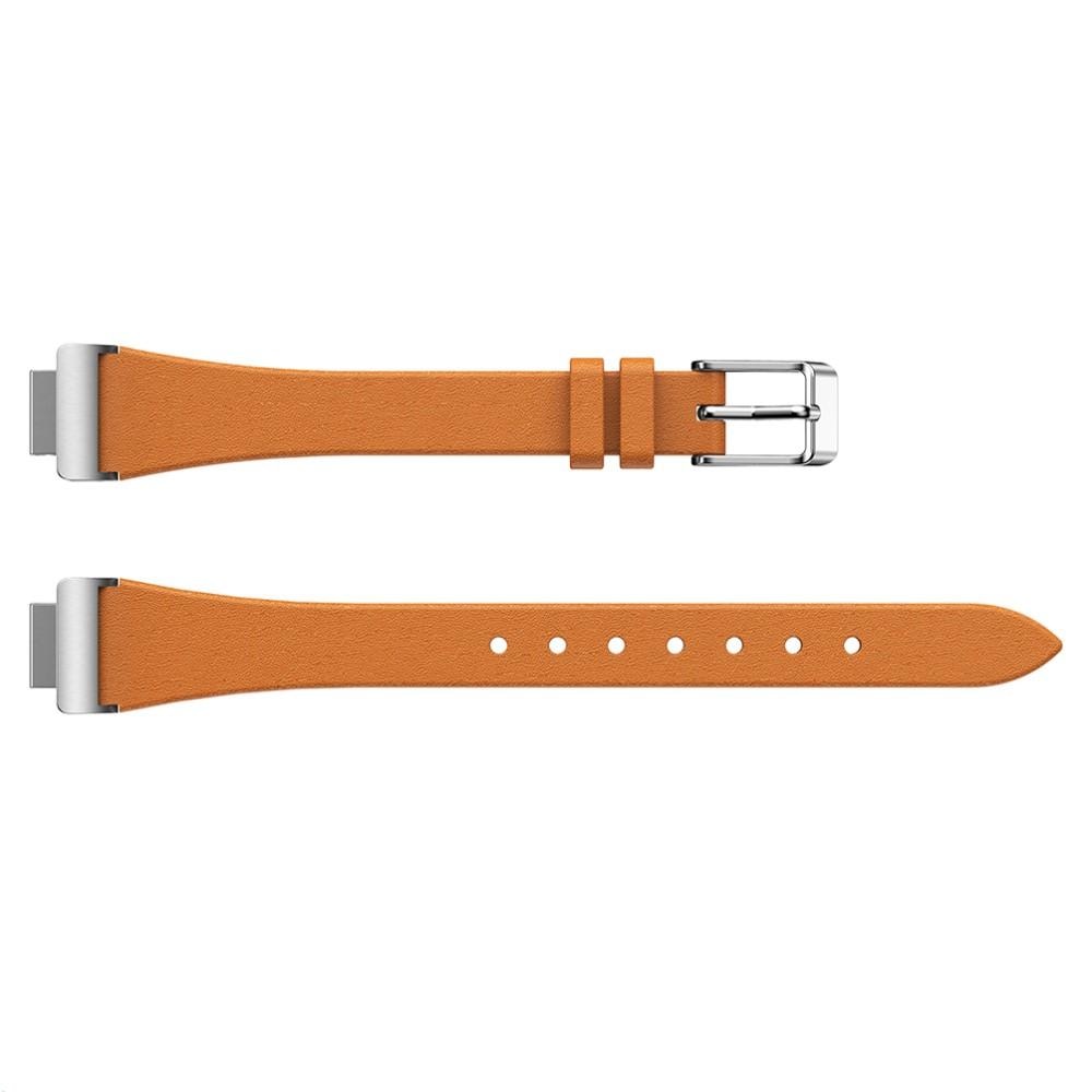 Bracelet en cuir Fitbit Inspire/Inspire 2 Marron