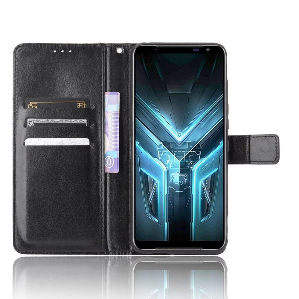 Portefeuille en cuir Asus ROG Phone 3 Noir