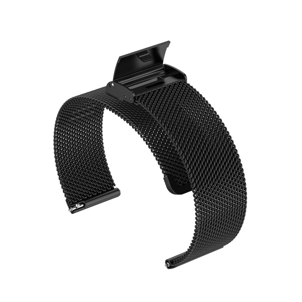 Bracelet Mesh Hama Fit Watch 4900, noir