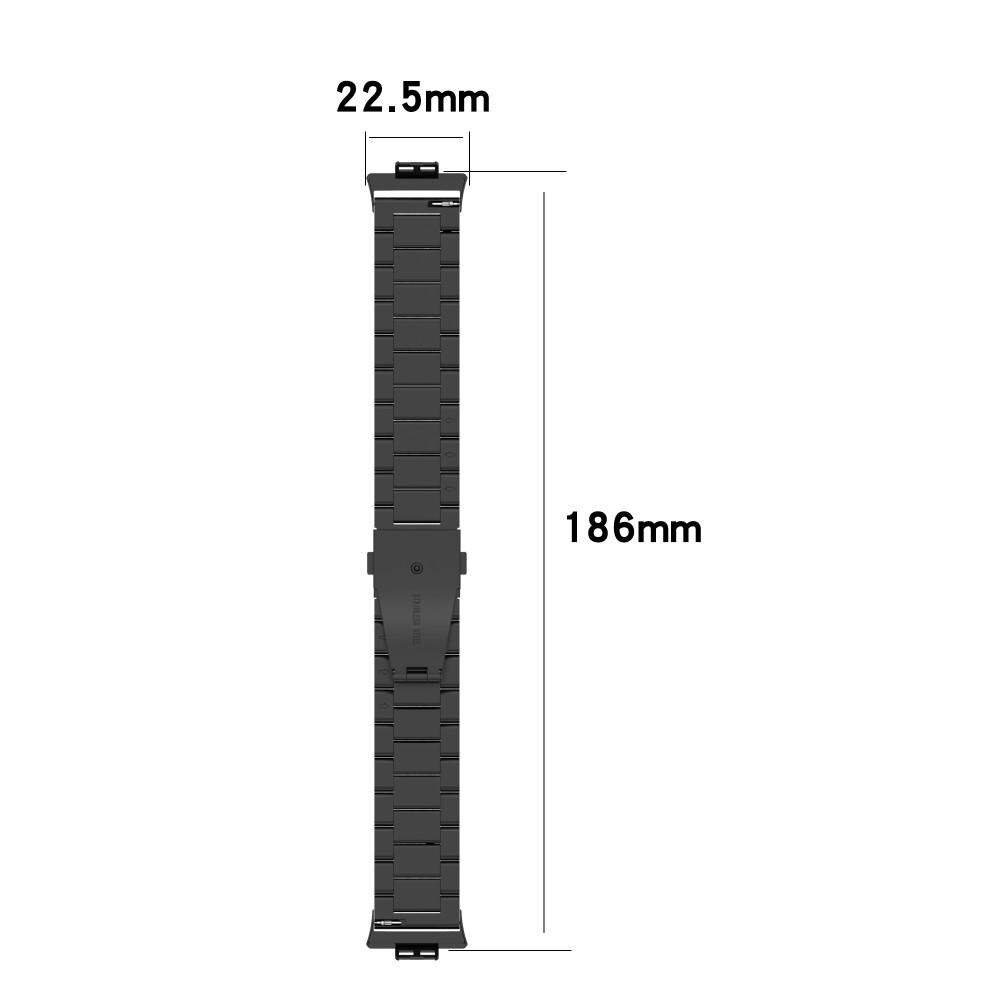 Bracelet en métal Huawei Watch Fit, Noir