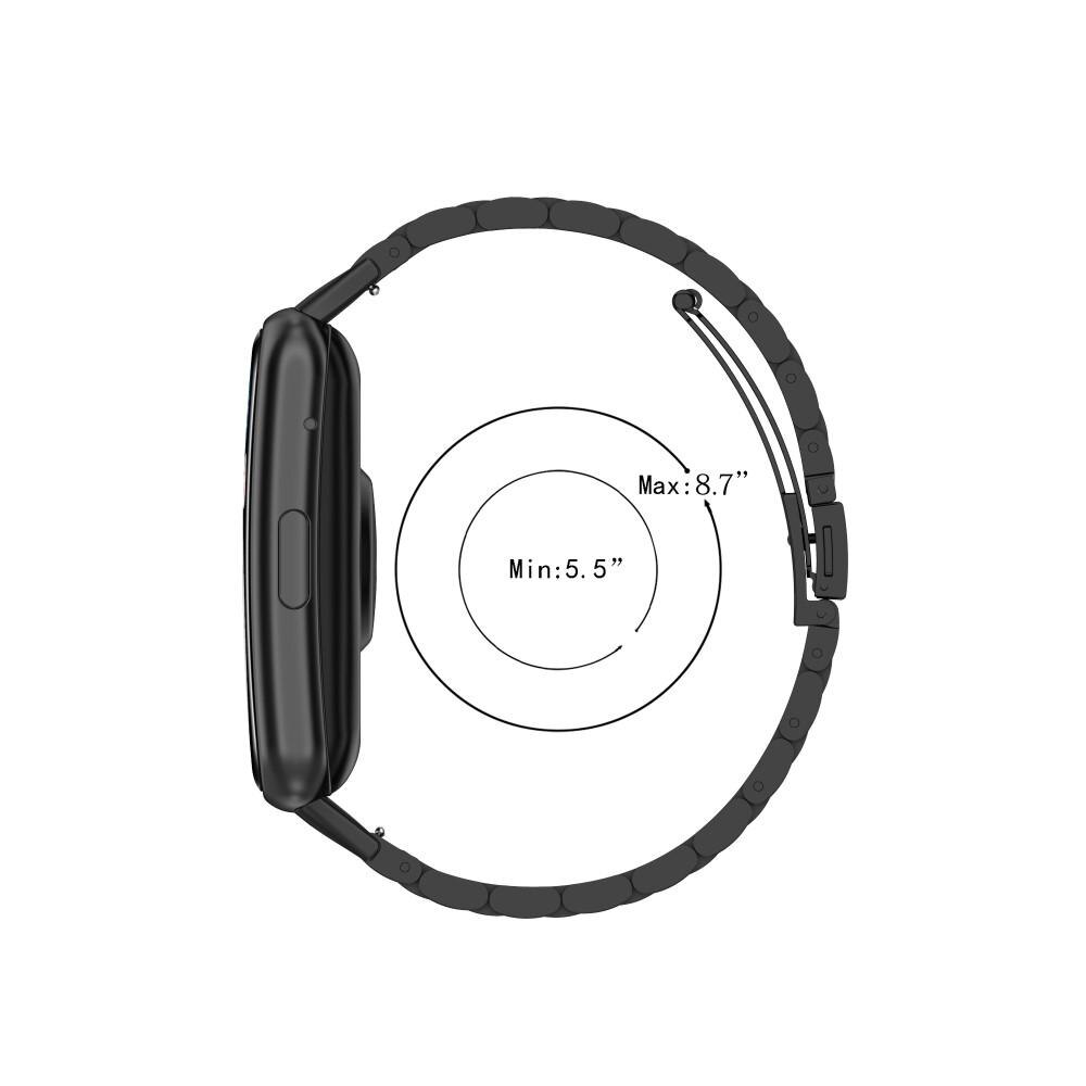 Bracelet en métal Huawei Watch Fit, Noir