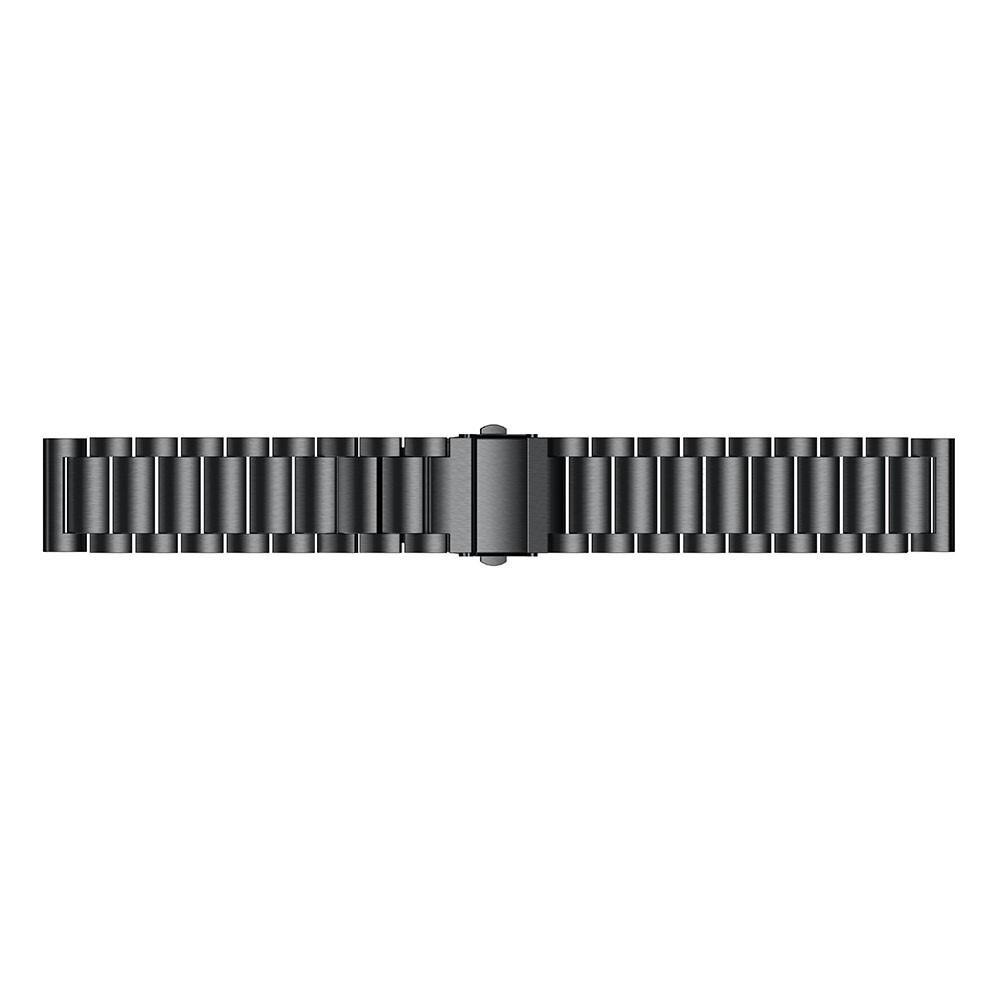 Bracelet en métal Huawei Watch GT 3 42mm/Watch GT 2 42mm, Noir