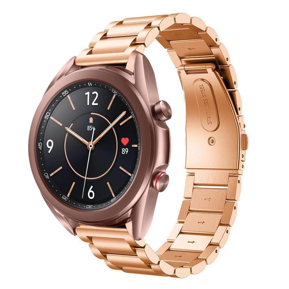 Bracelet en métal Samsung Galaxy Watch 3 41mm, Or rose