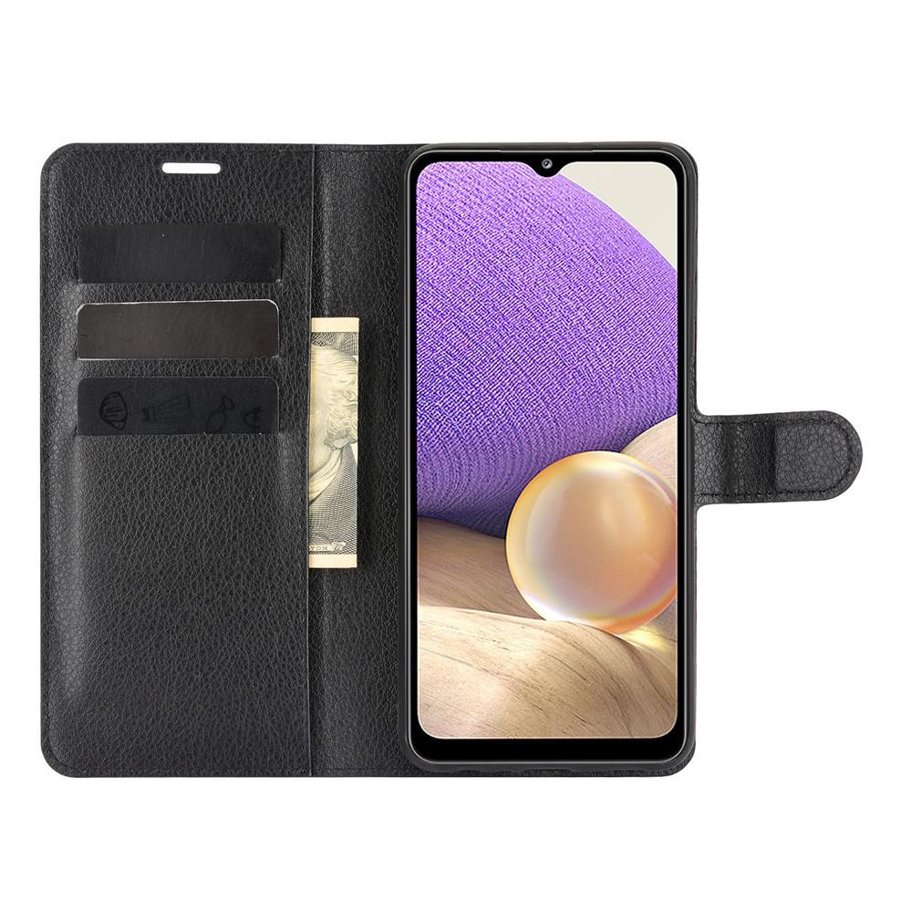Coque portefeuille Samsung Galaxy A32 5G, Noir