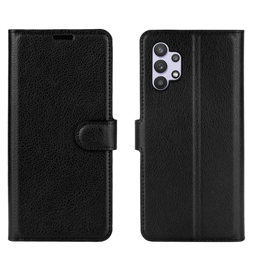 Coque portefeuille Samsung Galaxy A32 5G, Noir