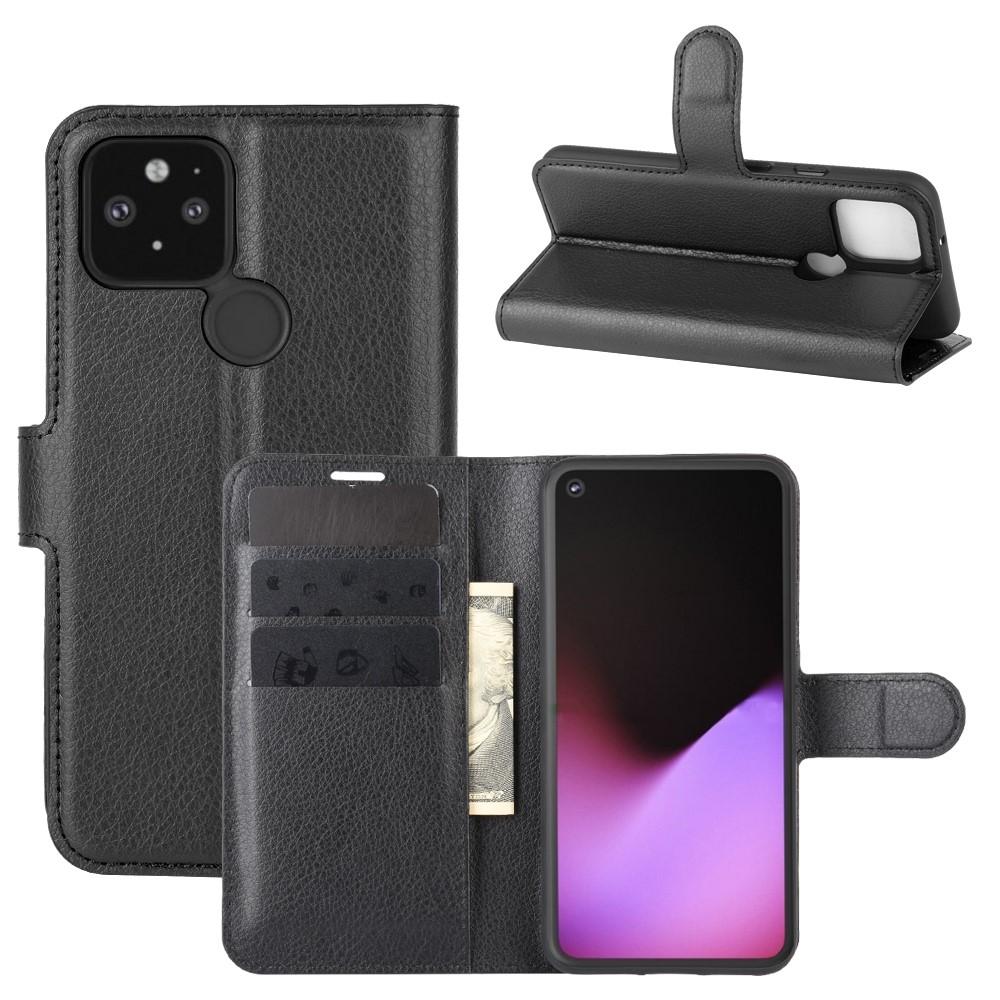 Coque portefeuille Google Pixel 4a 5G Noir