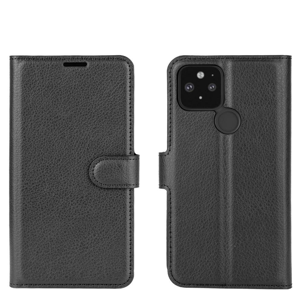 Coque portefeuille Google Pixel 4a 5G, Noir