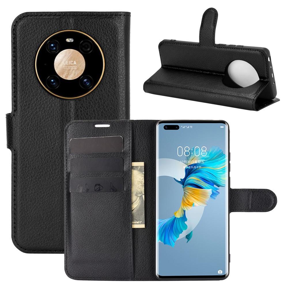 Coque portefeuille Huawei Mate 40 Pro Noir