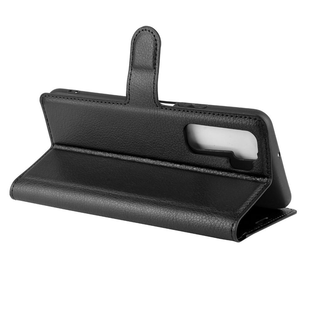 Coque portefeuille  , Noir