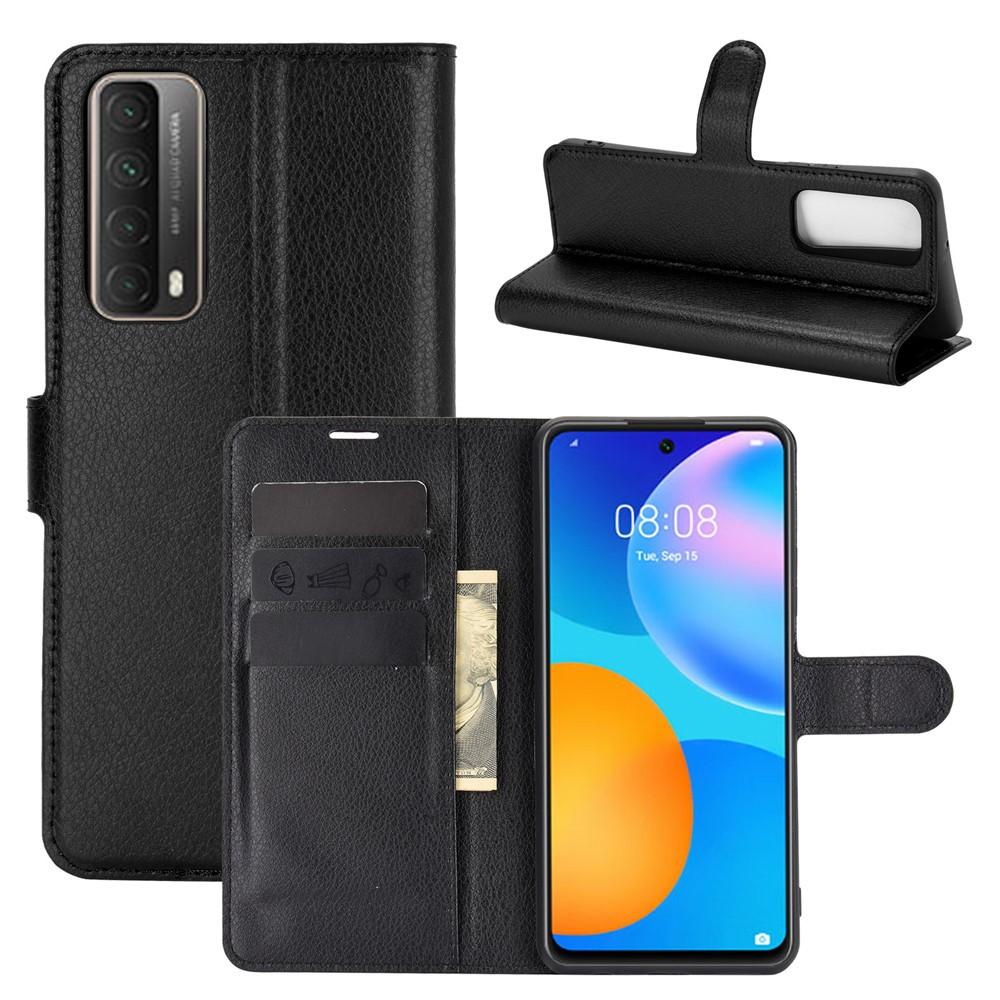 Coque portefeuille Huawei P Smart 2021, Noir